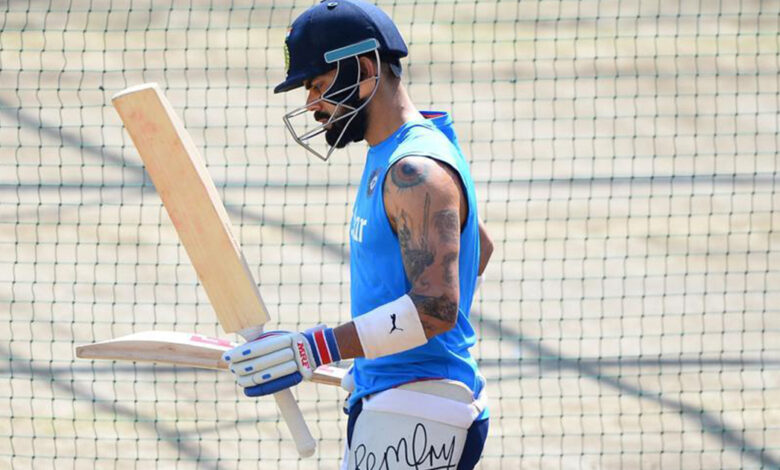 Preparations are in full swing, Kohli is rampaging the bowlers in the net