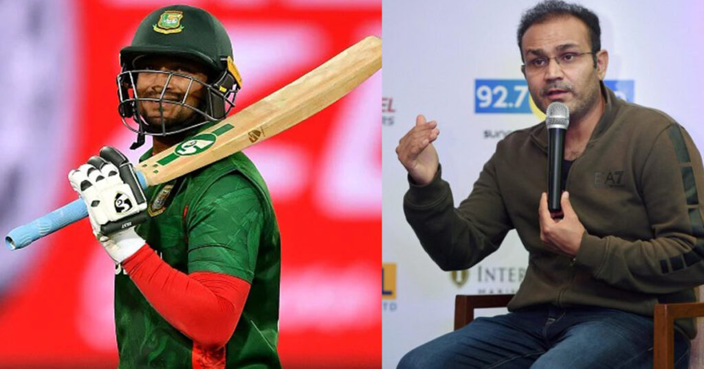 &Quot;There Is No Qualification To Be Captain&Quot;, Sehwag Hits On Shakib Al Hasan !!
