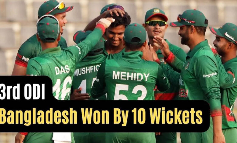 India lost in 11 overs! After four days, Bangladesh won in 13 overs, the difference was 10 wickets!!
