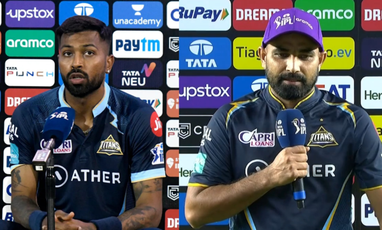 Hardik pandya is not happy with his performance against DC and praised Mohammed shami