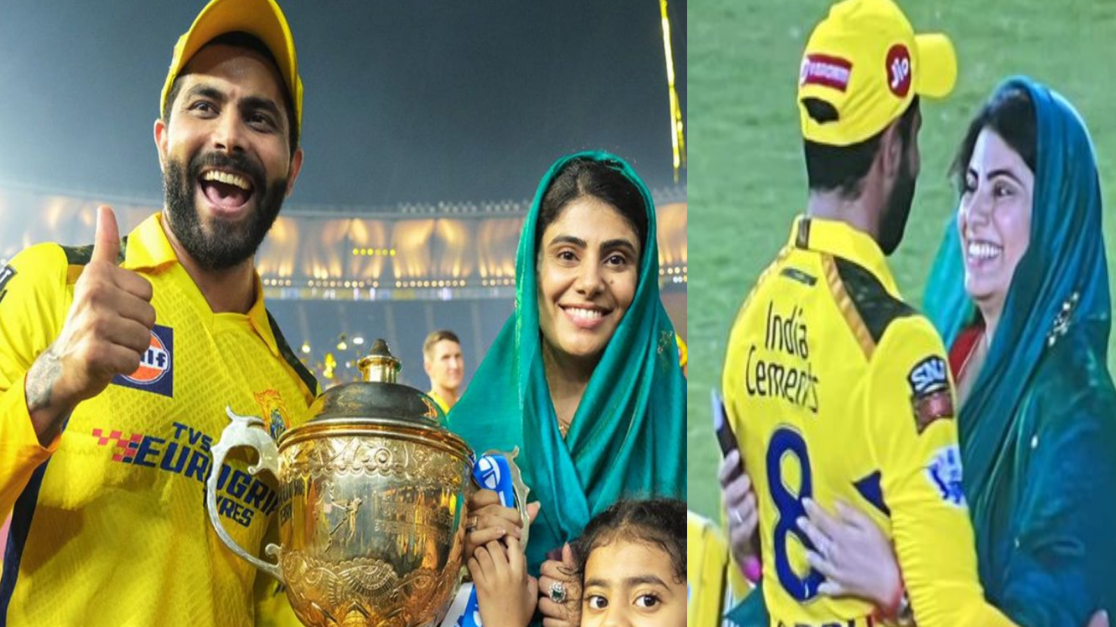 Kudos To Husband After Ipl Win! Although Jadeja Pulled The Chest, The Real Hindu Culture!