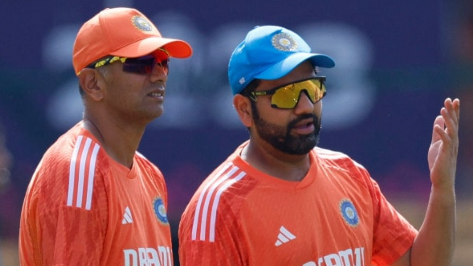 Rahul Dravid And Rohit Sharma, Team India