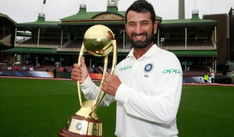 cheteshwar-pujara-entered-the-border-gavaskar-trophy