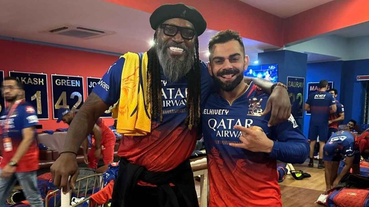Virat Kohli and Chris Gayle