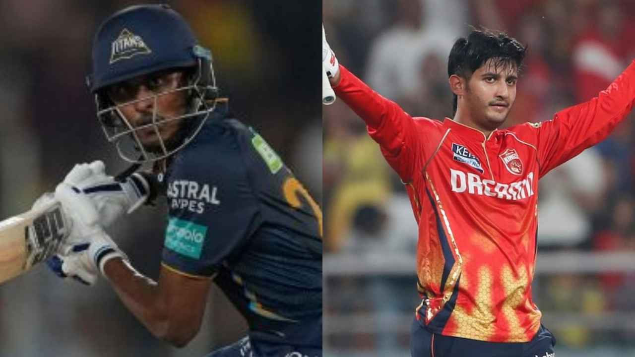 Sai Sudharsan and Priyansh Arya, Team India