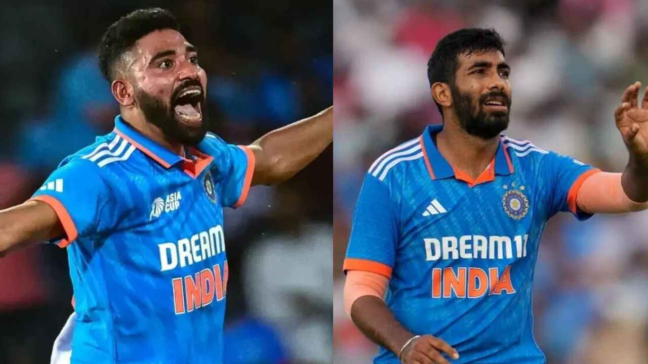 Mohammed Siraj and Jasprit Bumrah, IND vs AUS
