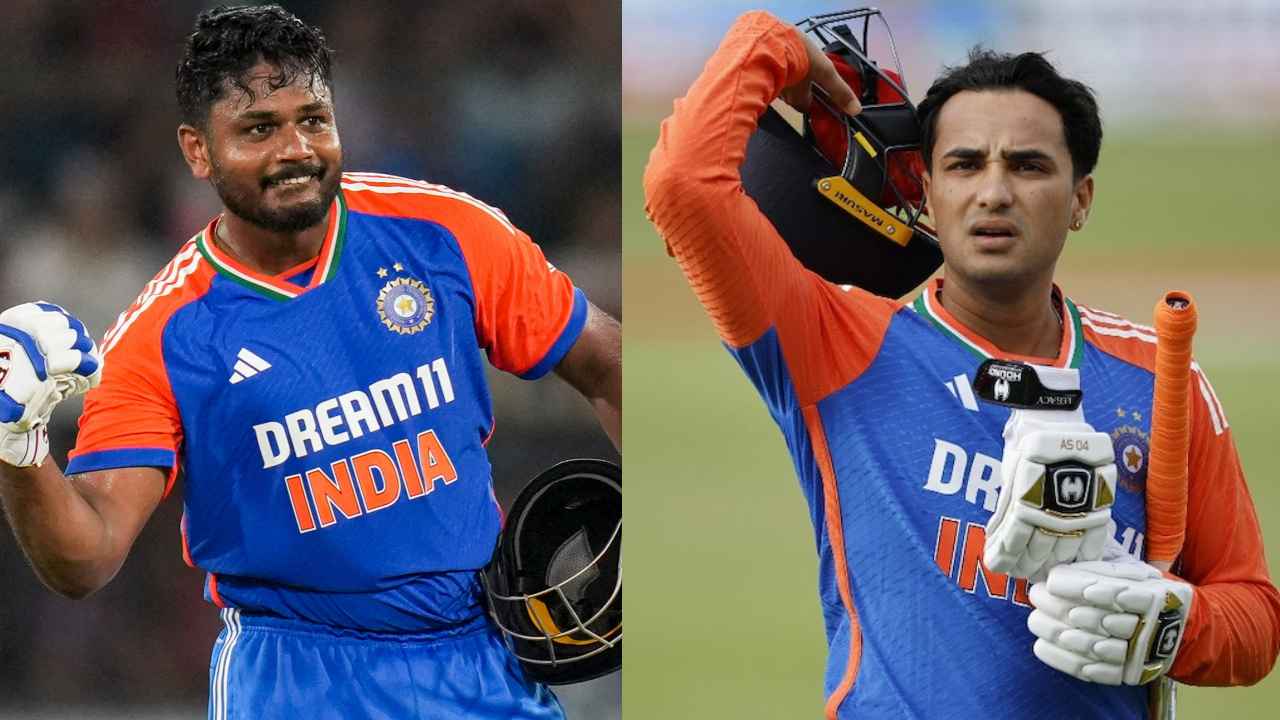 Sanju Samson and Abhishek Sharma, Team India