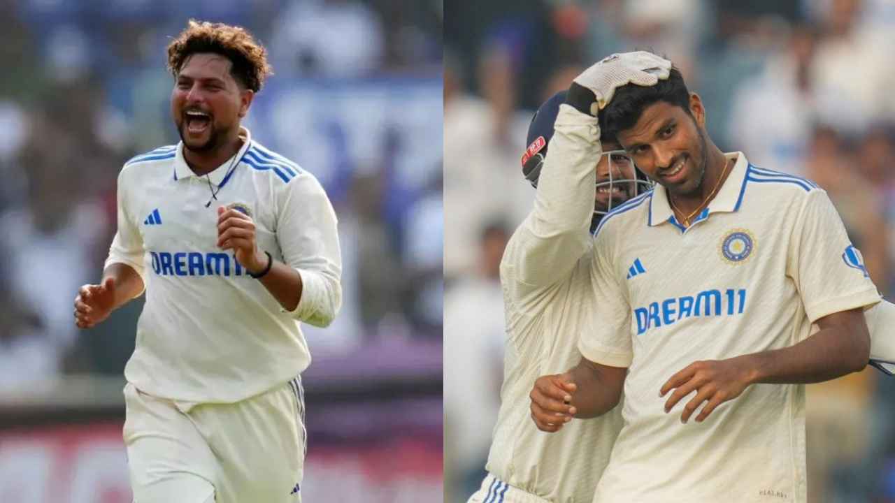 Kuldeep Yadav and Washington Sundar, IND vs ENG