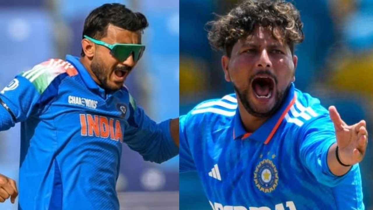 Axar Patel and Kuldeep Yadav, IND vs ENG