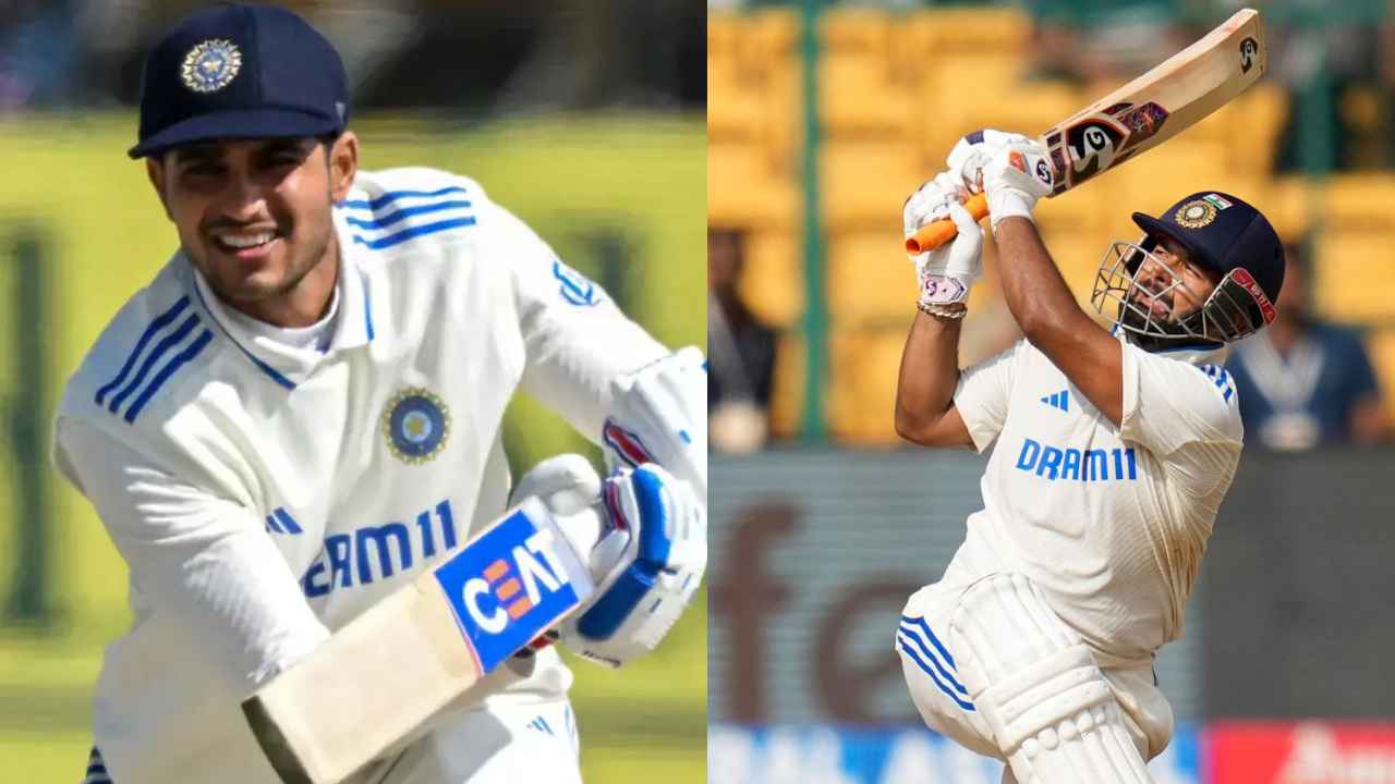 Shubman Gill and Rishabh Pant, IND vs ENG