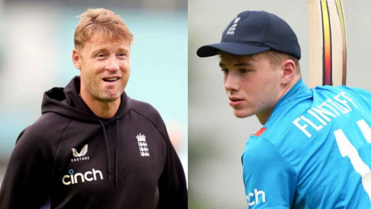 Andrew Flintoff and Rocky Flintoff, IND vs ENG