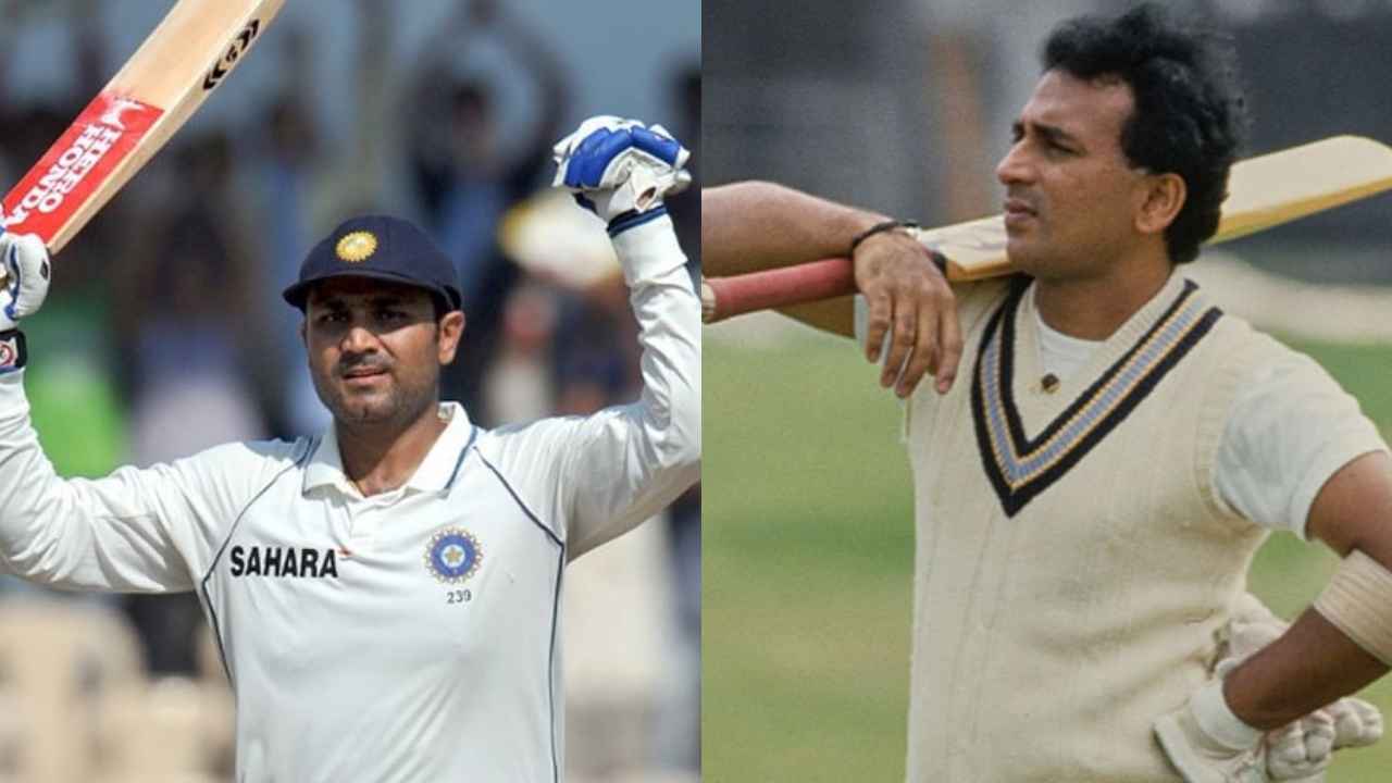 Virender Sehwag and Sunil Gavaskar, Cheteshwar Pujara