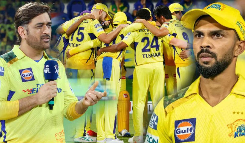 dhoni appoints 30 year old successor in csk