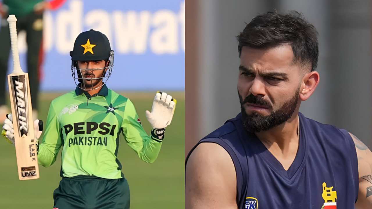 Sameer Minhas and Virat Kohli 