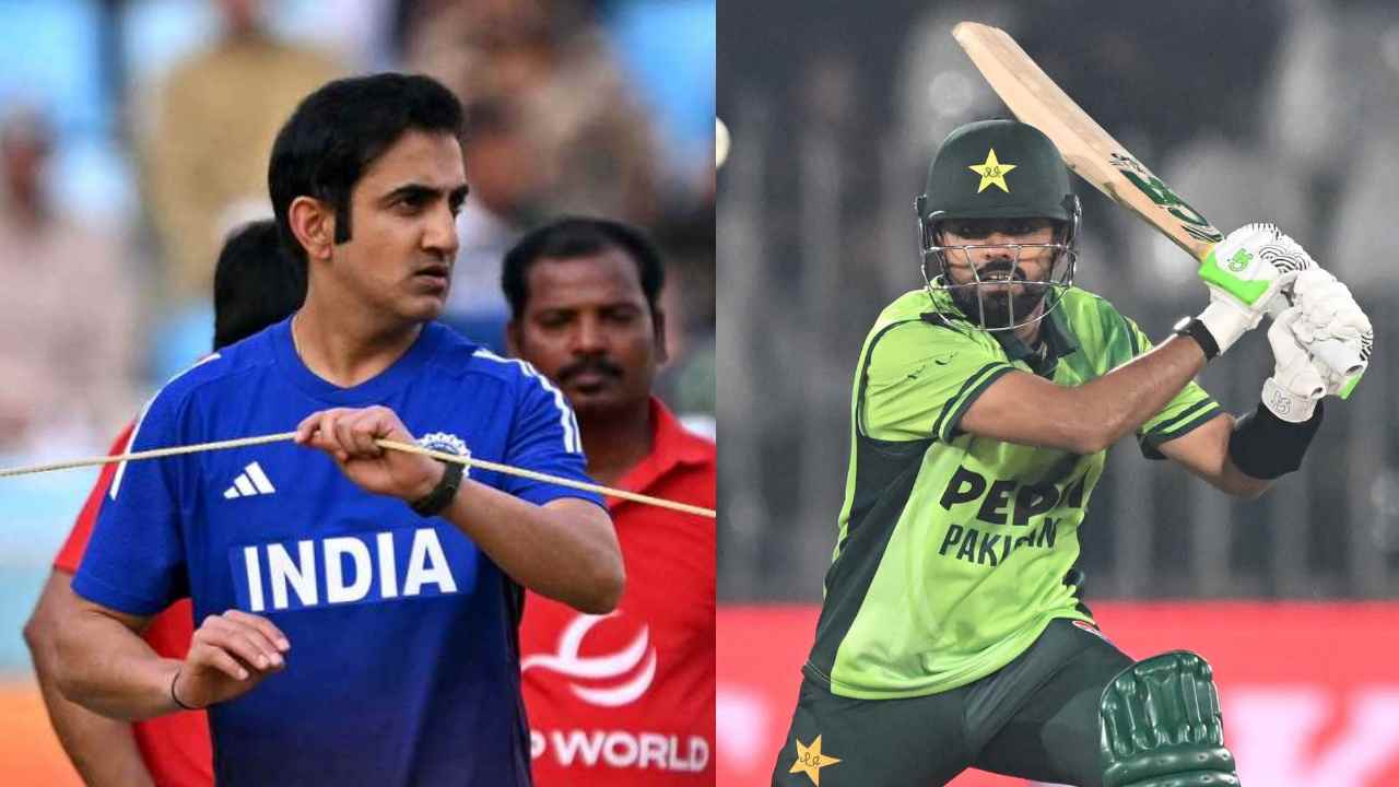 Gautam Gambhir and Babar Azam