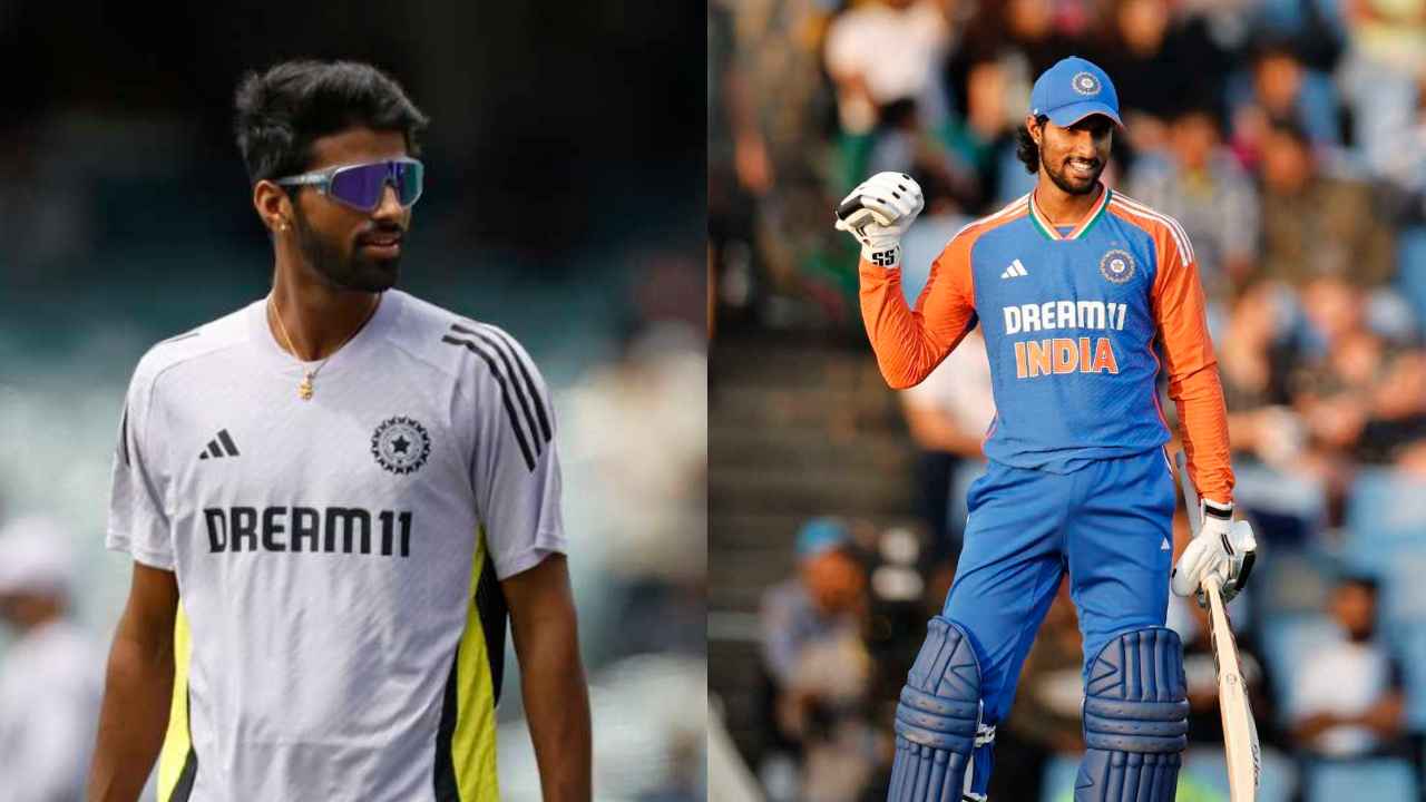 Washington Sundar and Tilak Verma, T20 WC 2026