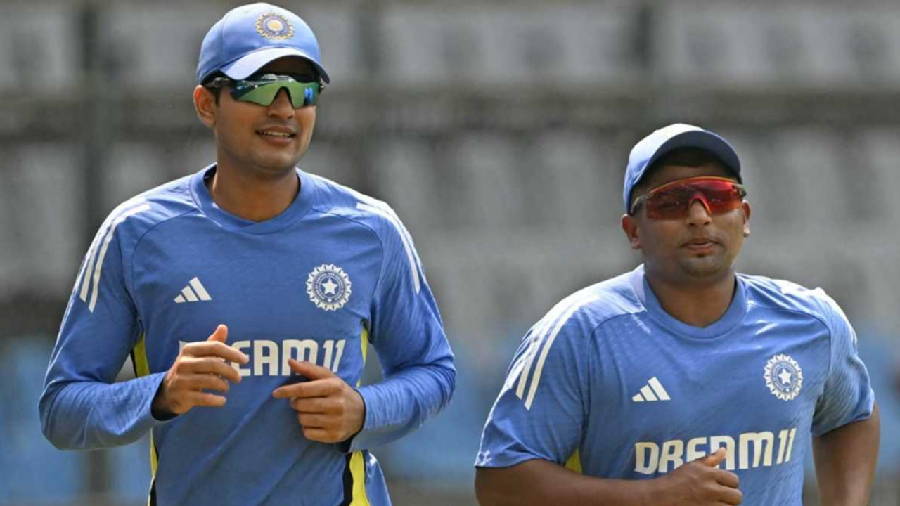 Shubman Gill and Sarfaraz Khan 