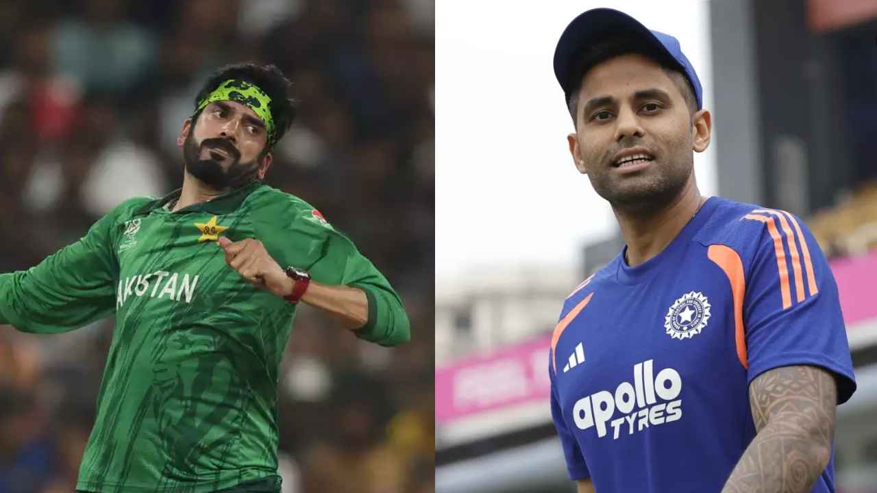 Usman Tariq and Suryakumar Yadav, T20 WC 2026