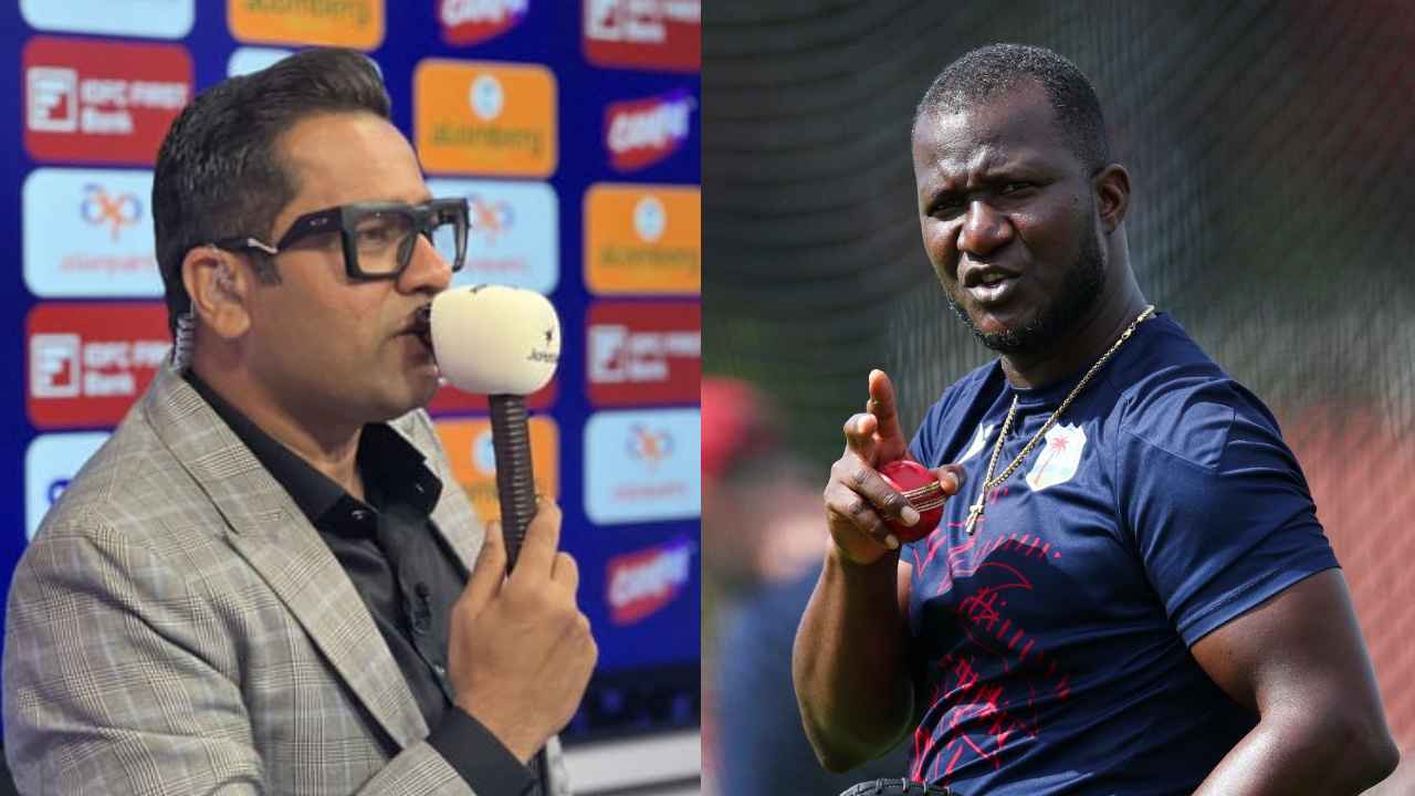 Aakash Chopra and Daren Sammy 