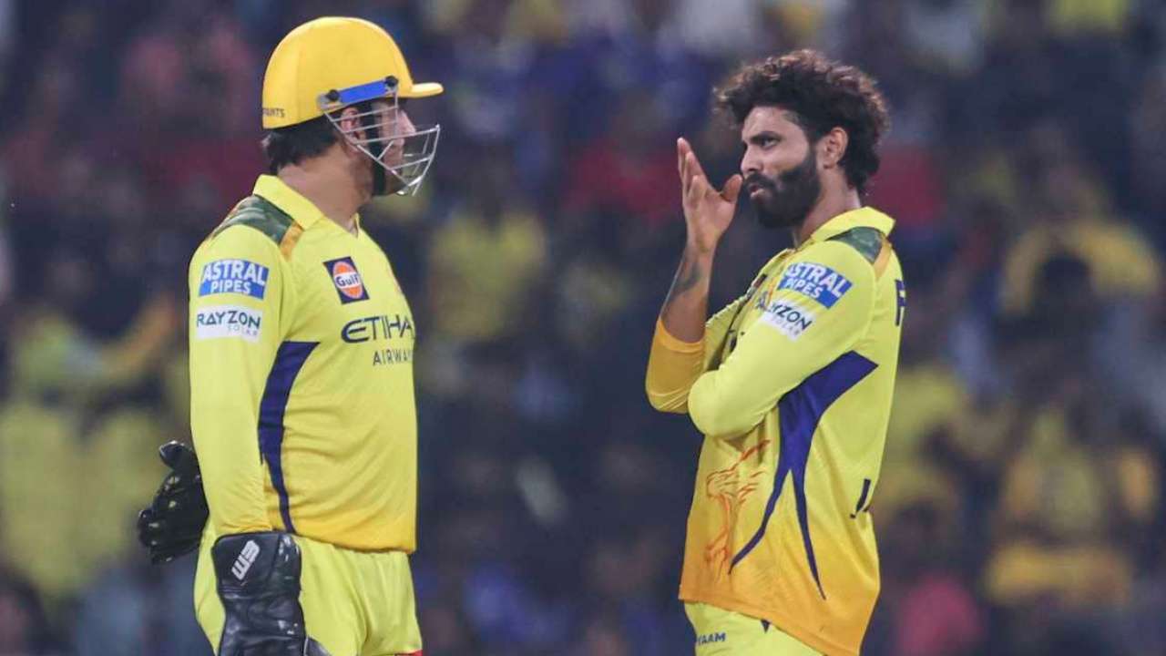 Ravindra Jadeja and MS Dhoni